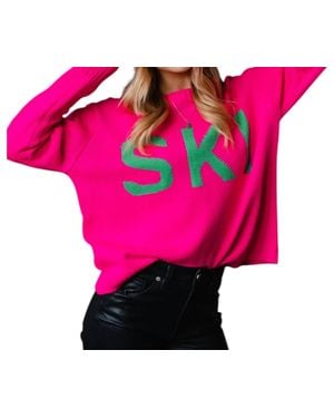 Panache Ski Sweater - Pink