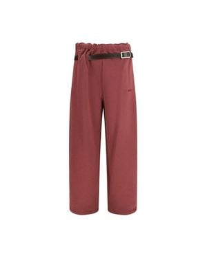 Magliano Cotton Casual Pants - Red