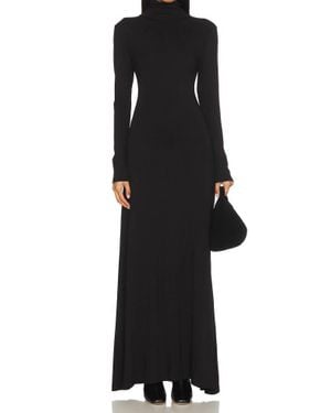 Ripley Rader Backless Turtleneck Dress - Black