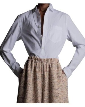 THE SALTING Washed Cotton Classic Shirt - Gray
