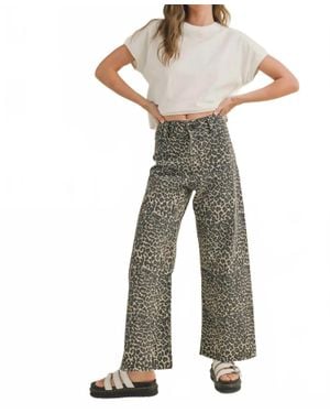 Miou Muse Meara Barrel Pants - Natural
