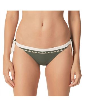 Marie Jo Gina Bikini Waist Ropes Briefs - Green