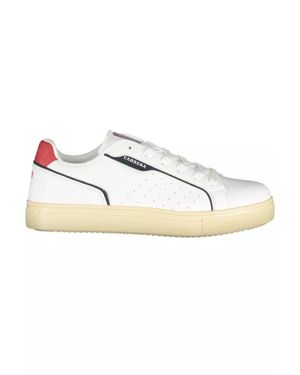 Carrera White Polyethylene Sneaker - Multicolor