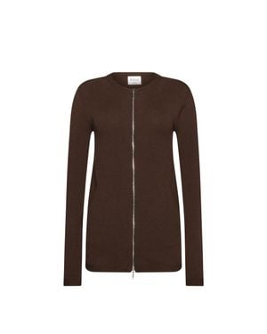 Wolford The Merino Cardigan - Brown