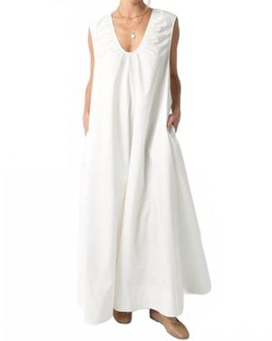 Olivaceous Lina Maxi Dress - White