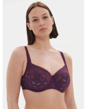 Simone Perele Festive Full Cup Fashion Bra - Purple