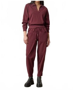 Lilla P Utility Pocket Pull-On Pants - Red