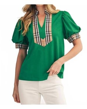 Jodifil Set For The Job Blouse - Green