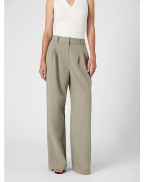 French Connection Azra Twill Trouser - Natural