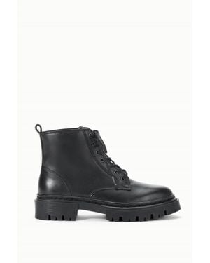 STAUD Henry Combat Boots - Black