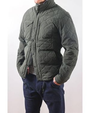 Relwen Quilted Tanker Jacket - Gray