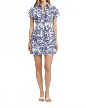 Anna Cate Kyle Mini Dress - Blue