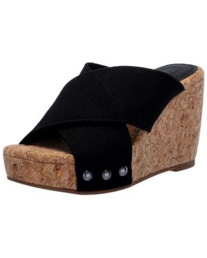 Lucky Brand Valmai Wedge Sandal Valmai-Blk - Black