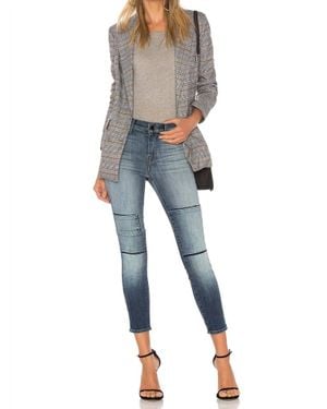 J Brand Alana High Rise Crop Skinny - Blue