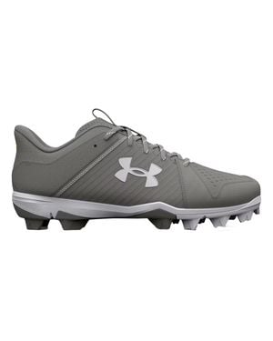 Under Armour Leadoff 3025589-101 Us Low Rm Baseball Cleats Zap641 - Gray