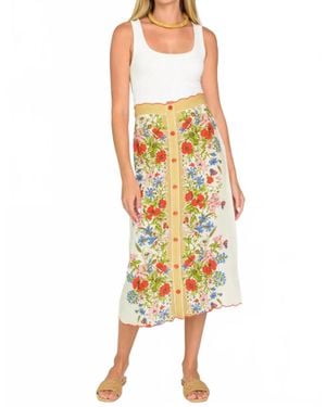 Elizabeth James The Label Frannie Skirt - Yellow