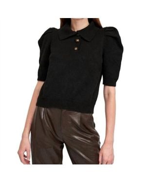 JACQUIE THE LABEL Jackie Top - Black