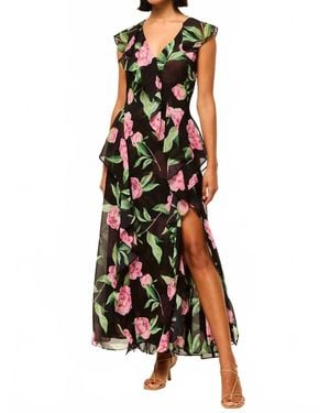 MISA Los Angles Lilith Maxi Dress - White