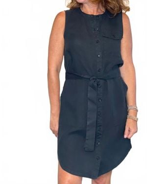 Michael Stars Sleeveless Utility Dress - Blue