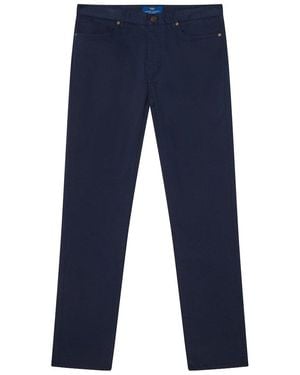 Robert Talbott Rockwell 5 Pocket Pant - Blue
