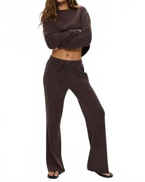Frankie's Bikinis Emma Thermal Pant - Black