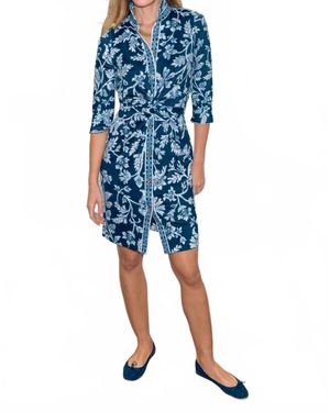 Gretchen Scott Twist & Shout Dress - Blue