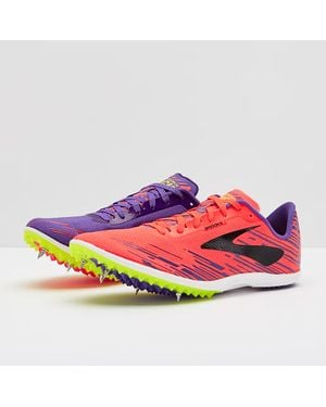 Brooks Mach 18 120229-1B-626 10.5 Track & Cross Country Shoes Khd552 - Red