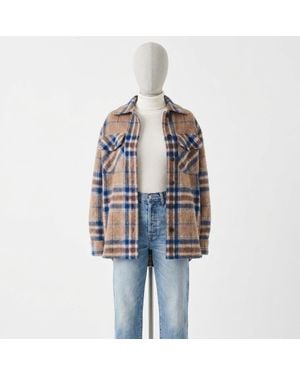 Faherty Cotswold Shirt Jacket - Blue