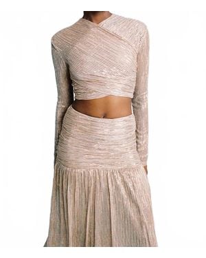 Sabina Musayev Illusion Top - Brown