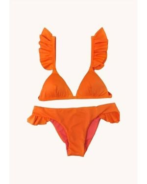 Sabz Swimwear Selva Bikini Set - Orange