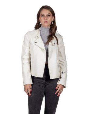 Nine West Biker Jacket - White