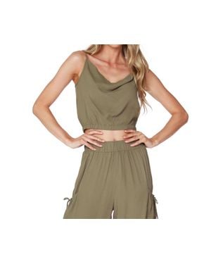 Bobi Cowl Tank - Green