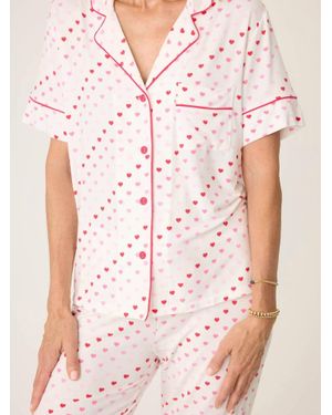 Pj Salvage Short Sleeve Day Dreams Tee - Pink