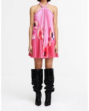 Acler Fixby Mini Dress - Pink