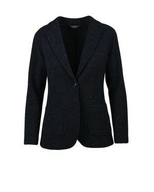 Circolo 1901 Tailored Blazer Jacket - Black