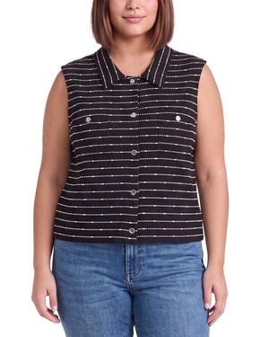 MILLY Lainey Blouse - Blue