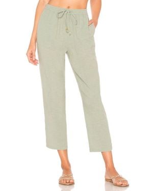 LSPACE Andres Crop Pant - Green
