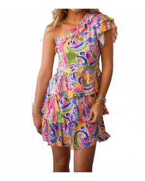TCEC Ruffle Tiered Mini Dress