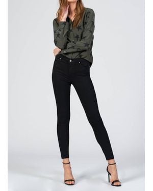 Black Orchid Carmen High Rise Ankle Jean - Multicolor
