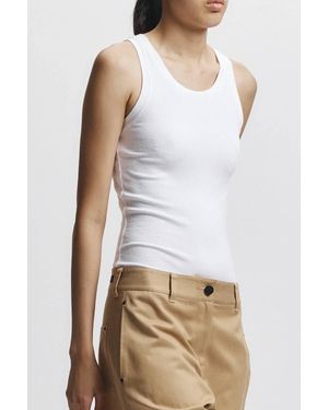 Saint Art Soren Jersey Tank Top - White