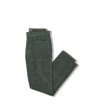 Grayers Burlington Cord 5 Pocket Pants - Green