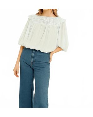 Guadalupe Ulla Blouse - Blue