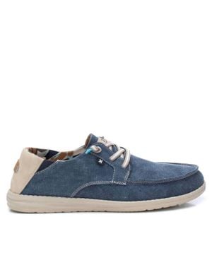 Xti Total Comfort Boat Shoes - Blue