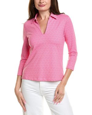 J.McLaughlin Aida Catalina Cloth Top - Pink