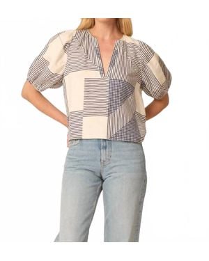Gilner Farrar Callie Blouse - Gray