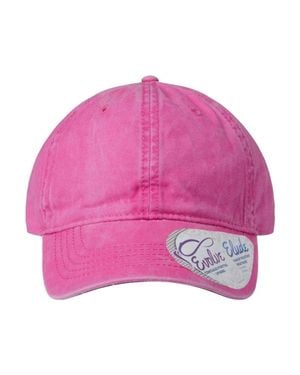 Infinity Her Pigment-Dyed With Fashion Undervisor Cap - Pink