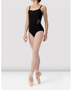 Bloch Boutique Mesh Panel Camisole Leotard - Black