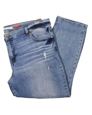 Celebrity Pink High Rise Solid Straight Leg Jeans - Blue