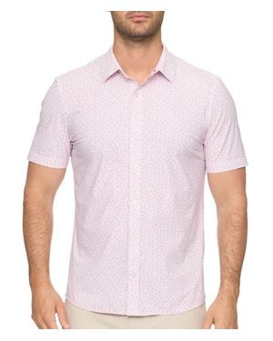 Flag & Anthem Edmond Short Sleeve Button Down Journey Shirt - White