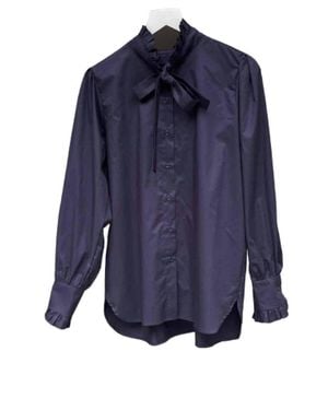Monica Nera Diane Blouse - Blue